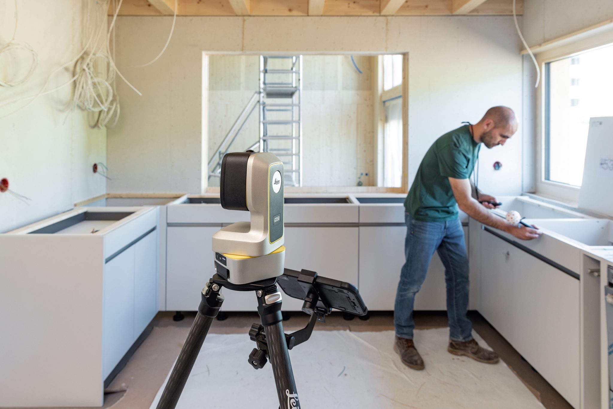 Leica iCS50 Robotic Construction Tool